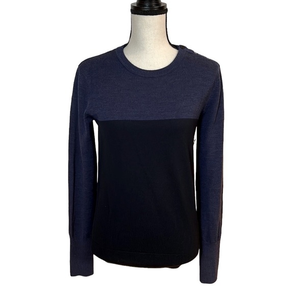 NWT Cefinn Jenna Color Block Sweater Sz-S - Picture 1 of 10
